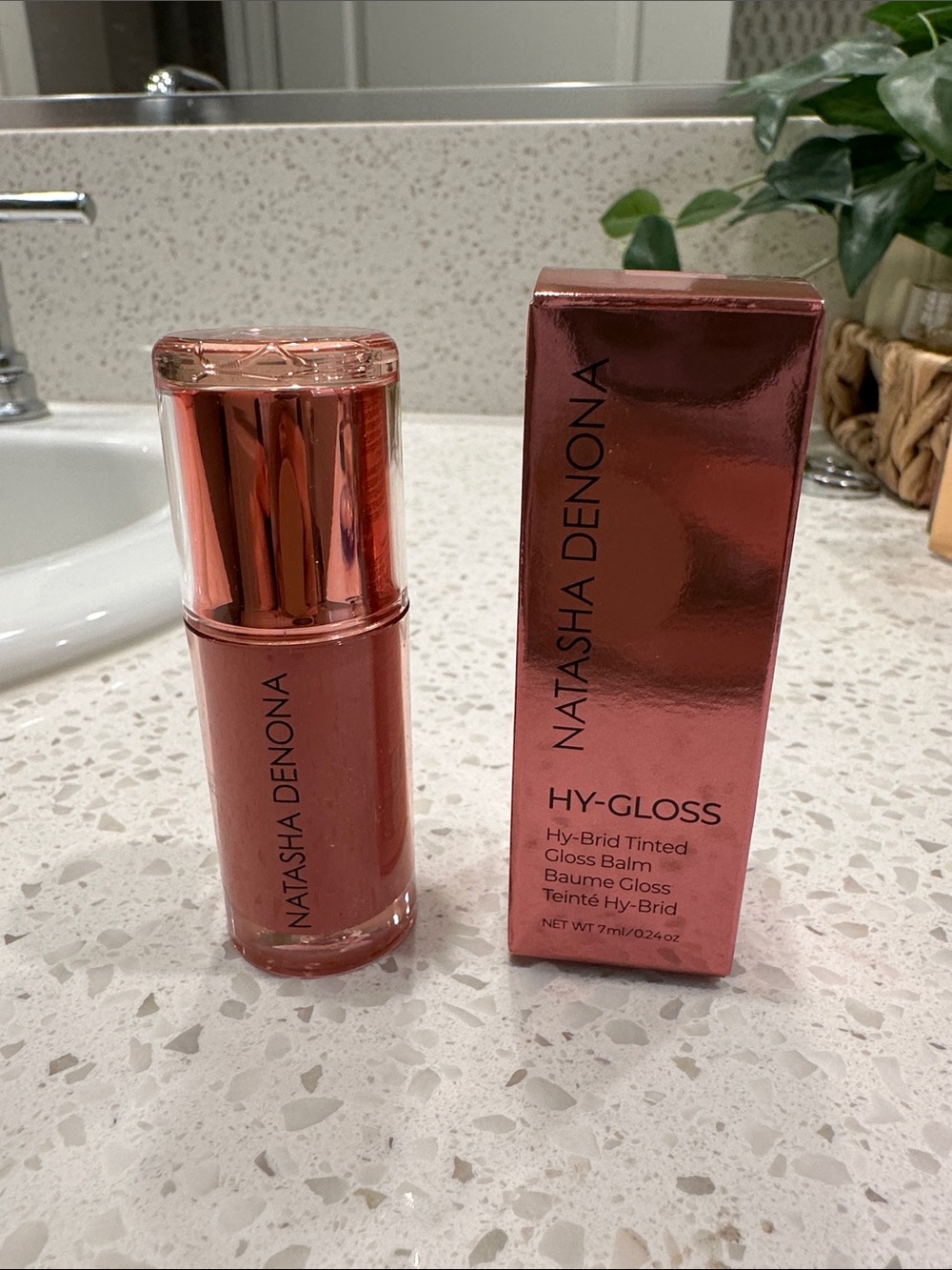 Natasha Denona HY-GLOSS Tinted Gloss Balm — Cherry Blossom